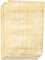 Vintage Papier Briefpapier 25 Blatt Din A4, beidseitig bedrucktes Fotopapier mit Papyrusoptik, Scrapbook Papier, Kalender zum selbstgestalten, Deko Karten, Retro Deko, Strukturpapier