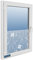 TEXMAXX Blickdichte Fensterfolie selbsthaftend - 90cm x 200cm / Milchglasfolie selbstklebend Fenster/Sichtschutzfolie Fenster/Fenster Folie Blickschutz/Fensterfolie Milchglas – Efeu Design