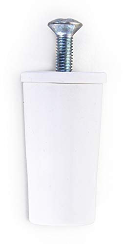 Tappi d'arresto per tapparella, L=40mm bianco