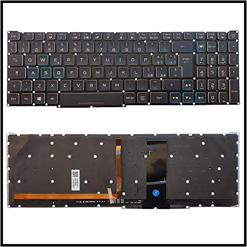 Generico Tastiera Italiana per Acer Predator Helios 300 PH317-53-74RF RETROILLUMINATA