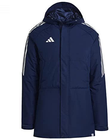 adidas Mens Jacket (Midweight) Condivo 22 Stadium Parka, Team Navy Blue 2, HT2539, 3XL