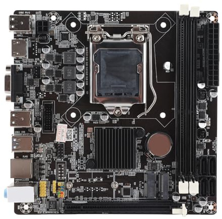 Scheda madre per computer desktop, scheda madre ATX B75A LGA1155 DDR3, processore i3 i5 i7, PCIe 16X, scheda di rete 100M, SATA3.0, SATA2.0, VGA HDMI, 10 porte USB