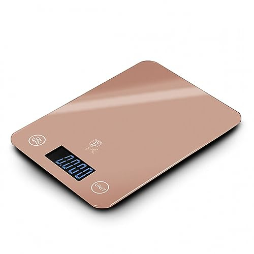 Digital Kitchen Scale, Capacity 5 kg, Rose Gold