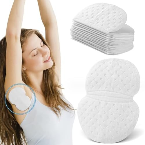 120 Stück Achselpads Achselschweiß Pads Damen Herren Unsichtbare Schweißpads Achseln Antischweißpads Selbstklebend Achselhöhle Schweiß Pads