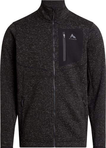 McKinley Skeena III Herren Unterjacke, Melange/Black Night, M