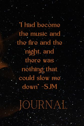 ACOTAR Notebook Journal Feyre