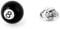 BRERA 67 - broches et pins pour femme en metal en forme de boule n. 8, broche femme vetement, broche homme pins, mini broche bijoux, pince decollete femme