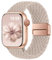 Higgs Geflochtenes Armband Kompatibel mit Apple Watch Armband 46mm 45mm 44mm 49mm 42mm Damen Herren, Magnetisch Verschluss Sport Nylon Armbänder für iWatch SE Ultra Series 10 9 8 7 6 5 4 3 2 1