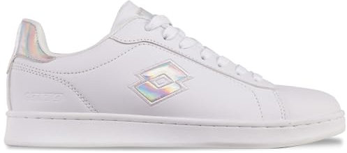 Lotto Dampolis GC Women, Scarpe da Ginnastica Donna, Bianco Multicolore, 36 EU