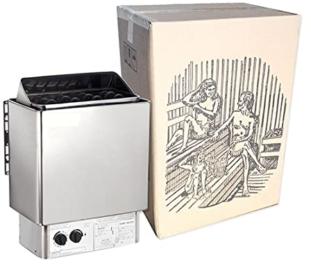 Saunaofen Dampfgenerator for Dusche Edelstahl Saunaofen Trockensauna Ofen Haushaltsheizofen,Bemerkenswerte Haltbarkeit(3kw,Normal)