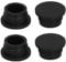 Alvinlite Lot de 4 bouchons universels en caoutchouc pour échelle de piscine, accessoires de rechange pour escaliers mécaniques sous-marins