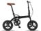 PACTO 14 Faltrad, 14 Zoll, Premium-Qualität, Aluminiumrahmen, leicht & tragbar, DoppelScheibenbremsen, Singlespeed, 12 kg, Klapprad, Hollandrad, Grün (Schwarz)