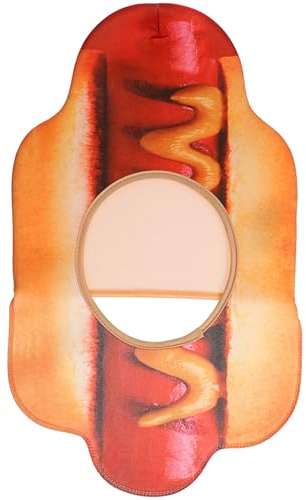GALPADA Hot Dog Hut Lustiger Kostümhut Für Aus Kreatives Design Für Partys Vielseitige Verwendung Als Deko Oder Kostümzubehör