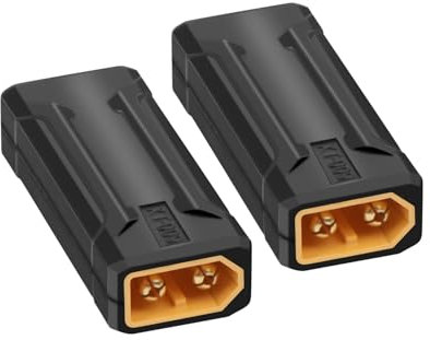 RIIEYOCA XT60 Adapter, XT60 Stecker ohne Kabel, für RC Auto, FPV Drohne, LiPo Akku, Laptop Netzteile