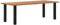 vidaXL Esstisch Hellbraun 240x100x74 cm Massivholz Eiche Rechteckig, Küchentisch, Restauranttisch, Tisch Restaurant, Esszimmertisch, Bistrotisch
