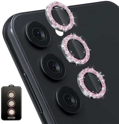 AstraGlam Protezione Della Fotocamera per Samsung Galaxy A55 5G, Pellicola Protettiva in Vetro Temperato, Accessorio in Vetro Protettivo Antigraffio, Vetro per Fotocamera di Qualità per