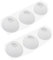 6 gommini auricolari in silicone per OPPO Enco Air2 Pro, auricolari di ricambio per OPPO Enco Air2 Pro Buds TWS (bianco)