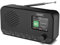 OiDiPi DAB Radio mit Bluetooth, wiederaufladbares UKW-Digitalradio, Radios batteriebetrieben, tragbares DAB+ Radio, Küchenradio mit 80 Voreinstellungen, 2,4-Zoll-Farbdisplay, Dual-Wecker, Sleeptimer
