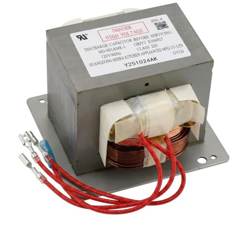 Trasformatore ad alta tensione per forno a microonde MD-903AMS-1 120 V/60 Hz, classe 240, adatto per Whirlpool, Kenmore, GE, LG, Hamilton Beach Micowave Parti di ricambio