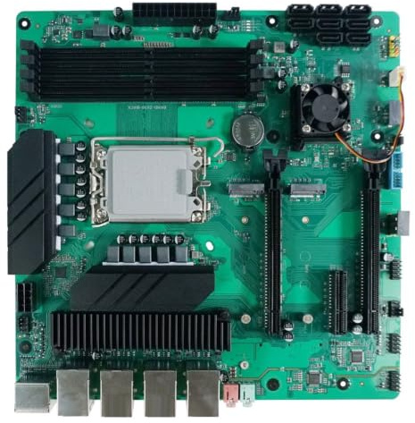Jnchdghwa Z690 Server-Motherboards mit LGA 1700 Sockel, Unterstützung für Prozessoren der 12. Bis 14. Generation, Integrierter 8-Port SATA 3.0 B760 B660