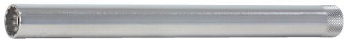 KS TOOLS 517.1141 - Douille à bougies extra-longue 12 pans 3/8 -16 mm - En Chrome Vanadium - Finition satinée Couleur