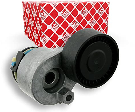 febi bilstein 27835 Riemenspanner für Keilrippenriemen, 1 Stück | Kompatibel mit: NISSAN ALMERA II, ALMERA II Hatchback, MICRA III, RENAULT CLIO II, CLIO II Kasten/Schrägheck, KANGOO