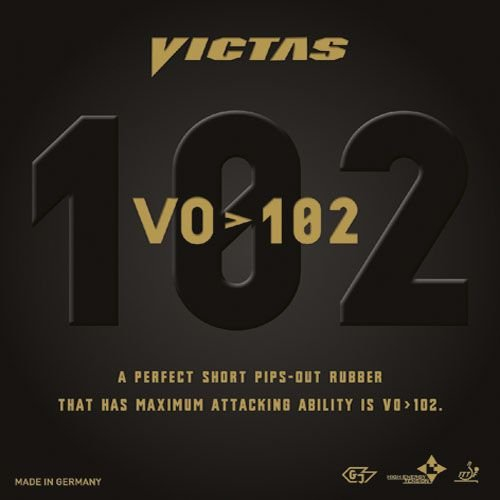 VICTAS Belag VO > 102, schwarz, 1,8 mm