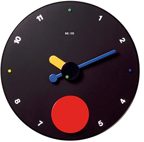 Rexite Wand Pendeluhr Contrattempo schwarz 987.00.44