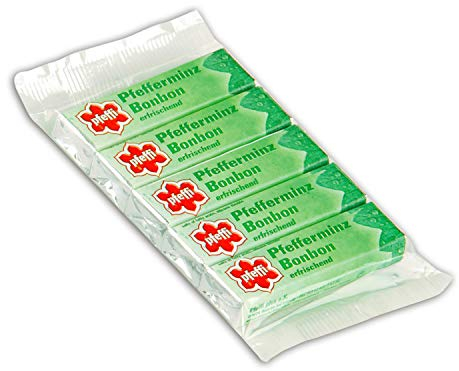 Pfeffi 5 Stangen - 50g - nostalgische DDR Kultprodukte - DDR Artikel