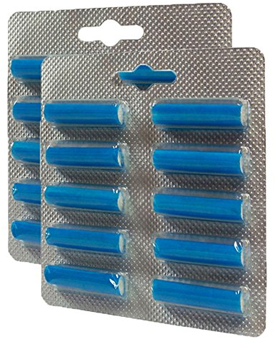 20 bâtonnets Parfums / rafraichisseurs d'air pour Aspirateur (Fragrance Océan) Pour Betron Öko-Lux, Morgans Storm Pets, Hoover Jet N Wash SX 6252, ROWENTA SILENCE FORCE COMPACT..; EXTREME..., FORCE
