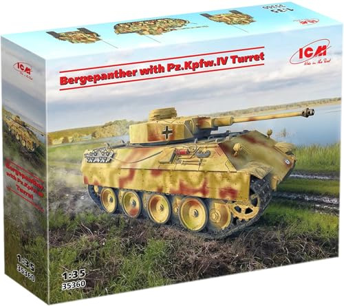ICM 1:35 Bergepanther mit Pz.Kpfw.IV Turm