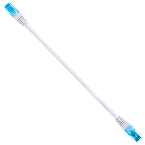 Ethernet Cable Cat 6 Internet LAN Network Cable RJ45 Patch Cord 10 Gbps Lead for Smart TV Samsung, LG, Philips, Toshiba, Sony, TCL, Sharp | HDTV Earthnet Networking Cat6 Wire Gigabit UTP (0.25m)
