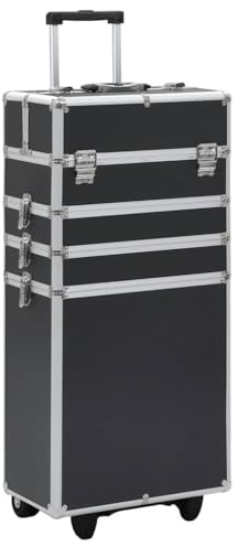 vidaXL Kosmetikkoffer Aluminium Friseurkoffer Schminkkoffer mehrere Auswahl