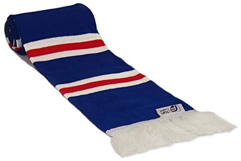 fanoriginals - Fußballschal in den Chelsea-Farben - Retro-Stil - Blau 3-fache Streifen