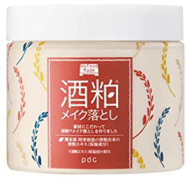 Wafood Made Sake Kasu Makeup Remover – 170g – Japanese Cleansing Cream with Fermented Rice Extract – Mild & Moisturising – Alcohol-Free, Paraben-Free