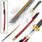 Swords and more Highlander - Connor MacLeod Katana, Dragonhead Samurai Schwerter echt 103 cm, Metall Schwert für Samurai Kostüm, Cosplay