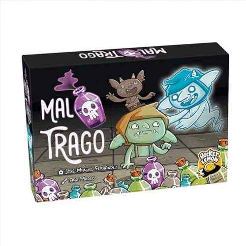 Rocket Lemon Mal Trago - Juego de Cartas - Juego de Mesa - Party Goblins