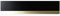 Küppersbusch CSZ 6800.0 Zubehörschublade + ZC 8020 Glasfront Schwarz + Designleiste Gold