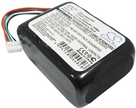 TECHTEK Batterie 2000mAh Compatible avec [Logitech] Squeezebox Radio, X-R0001, XR0001 remplace 533-000050, HRMR15/51, NT210AAHCB10YMXZ