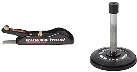 Trend E/SCRIBE EasyScribe Tool, Black, 700 mm & M/PB01 Perfect Butt Scribing Tool
