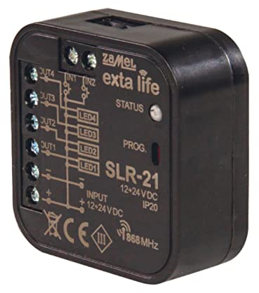 EXTA LIFE 4-Kanal-LED-Controller SLR-21 Aufhellen/Dimmen I Automatisches Ausschalten nach Einer Zeit I