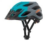 KTM Fahrrad Helm Factory Character mit Fidlock Verschluss-System, mit Visier, Galaxy Matt und Dunkelgrau Matt 58-62 cm