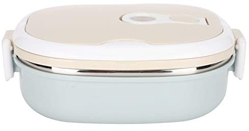 Ejoyous Insulated Lunch Box, Portable Stainless Steel Box Stackable Leakproof Thermal Lunch Box for hot Food, Thermal Boxes Bowl Food Container for Office Work Home Picnic(#1)