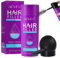 Hair Fibers, polvo de fibra de calidad profesional para mujeres, fibras capilares de queratina con aplicador, oculta inmediatamente la pérdida de cabello en 15 segundos, para el mejor resultado de
