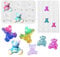 2 PCS Epoxy Resin Moulds Silicone,3D Teddy Bear Silicone Resin Molds,Fondant Moulds for Cake for Epoxy Casting, DIY Pendant Key Chain Ornament Art Crafts