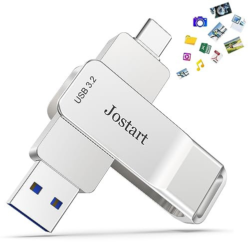 Jostart Unidad flash USB 3.2 de estado sólido (128 GB)