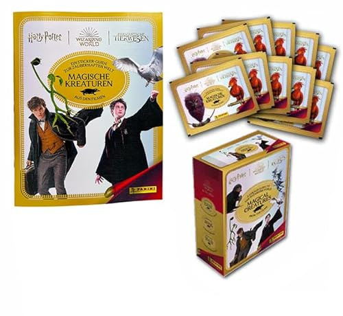 Harry Potter Sticker-Guide - Magische Kreaturen (Magizoologen-Bundle)