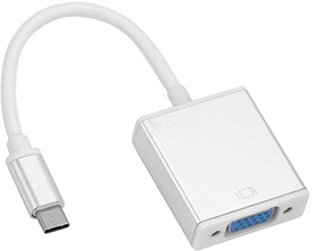 OSALADI Adaptateur Type-c vers Vga Câble USB pour Moniteur Projecteur Connecteur Renforcé