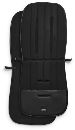 Elodie Details Universelle Kinderwagen Sitzauflage Wendbar Gepolstert und Waschbar Einlage Kinderwagen CosyCushion Buggy Auflage - Aviator Black