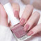 Quick Dry Nude Nail Polish - Long Lasting Nail Polish - Nude Nail Varnish - Smooth Application - No UV Lamp Needed - Suitable for DIY Nail Art & French Manicure - Glossy & Lightweight Pink